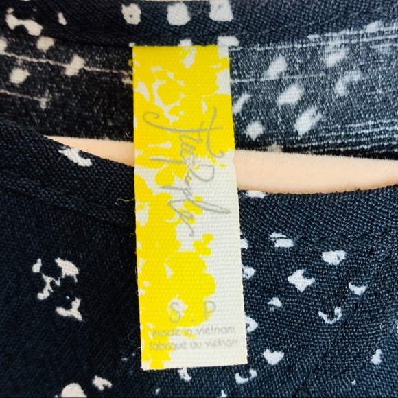 ❌SOLD❌FREE PEOPLE Look Through Top Tribal Print Small - Picture 6 of 10